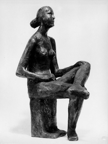 Sitting Woman. Study