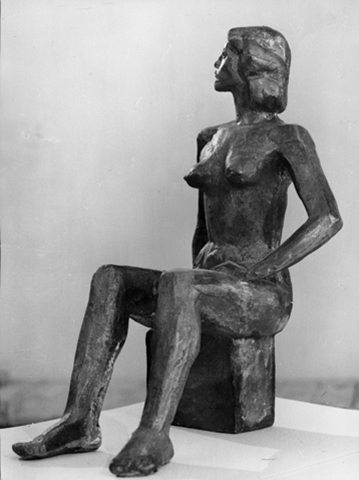 Sitting Nude 